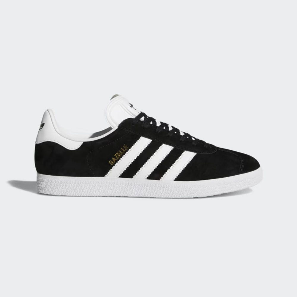 Adidas Gazelle Black Suede Sneakers